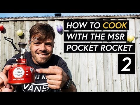 Cooking with the MSR Pocket Rocket 2 - Mini stove kit review + how to use