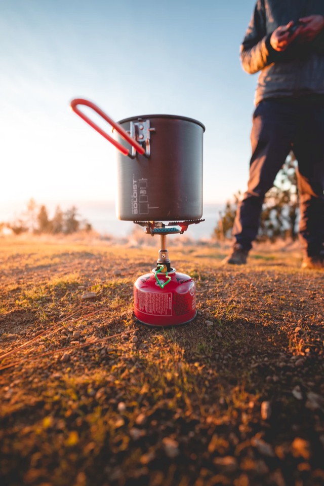 camp burner stove