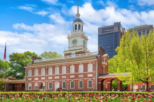 Independence Hall in Philadelphia, Pennsylvania USA