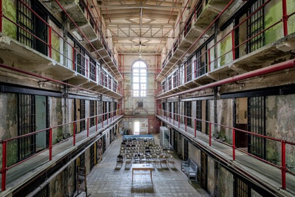 JEFFERSON CITY, MISSOURI - JULY 22: Cell block of the Missouri State Penitentiary on July 22, 2014 in Jefferson City, Missouri