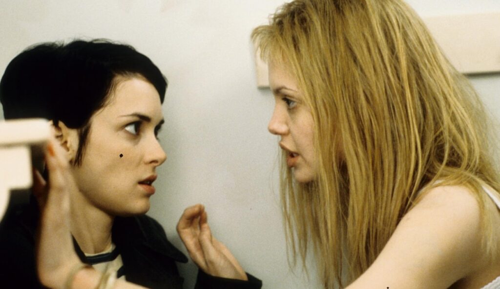 Winona Ryder and Angelina Jolie in Girl, Interrupted (1999)