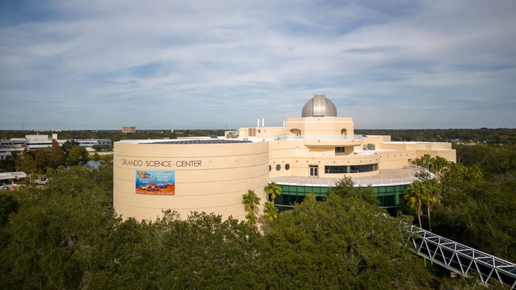 Orlando, Florida - December 26, 2022 : The Orlando Science Center is a private science museum opened on February 1,1997 located in Orlando, Florida .